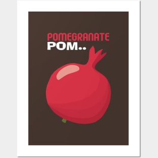 Pomegranate Pom Posters and Art